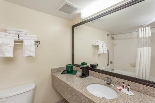 迈尔斯堡贝蒙特套房酒店的一间浴室