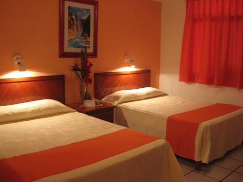 Quinta Mar客房内的一张或多张床位