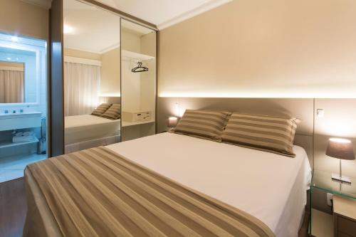 特苏宫公寓酒店客房内的一张或多张床位