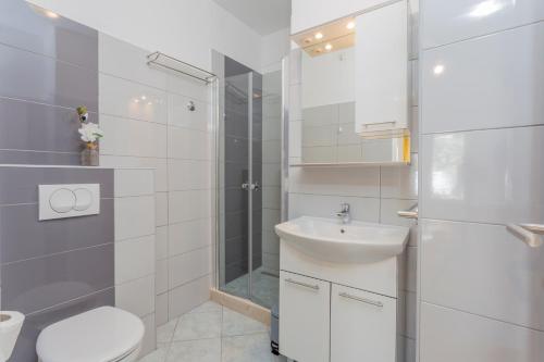 Apartments and Rooms Ivanović的一间浴室