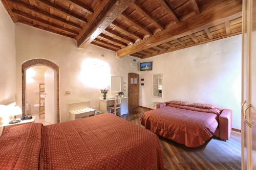 Hotel Villa San Michele客房内的一张或多张床位