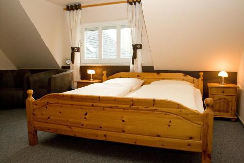 菲格塔施乡村旅馆客房内的一张或多张床位