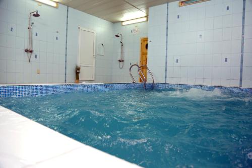派蒂哥斯卡Classic Hotel的浴室里有一个大池水