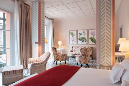 Hotel Cappuccino - Palma客房内的一张或多张床位