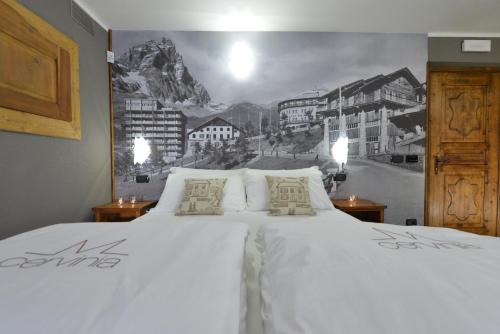 莫里诺酒店客房内的一张或多张床位