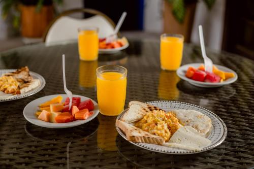 Jardín Del Duque Hotel Boutique提供给客人的早餐选择