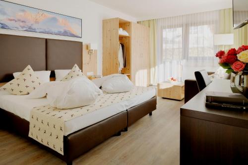 维尼特布里克酒店客房内的一张或多张床位