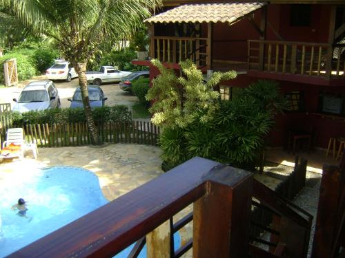 Pousada da Villa Itamambuca内部或周边泳池景观