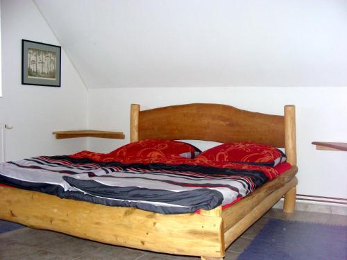 安德鲁茅草屋客栈客房内的一张或多张床位