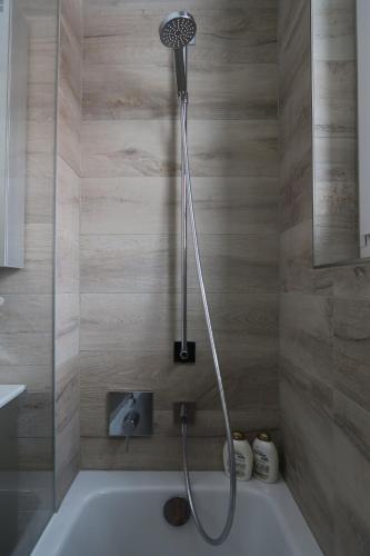 达沃斯罗卡贝拉公寓的带淋浴的浴室