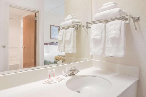 科尔宾贝蒙特旅馆套房酒店的一间浴室
