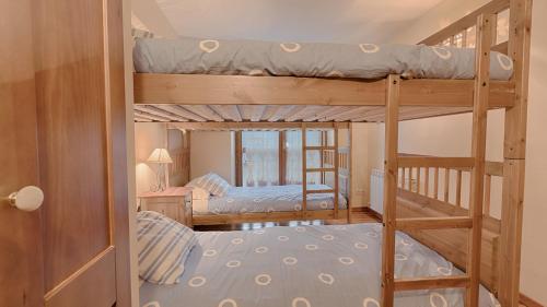 Saplan Real Estate PLETA NHEU客房内的一张或多张双层床