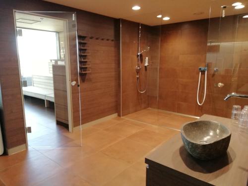 耶格尔梅尔霍夫酒店的一间浴室