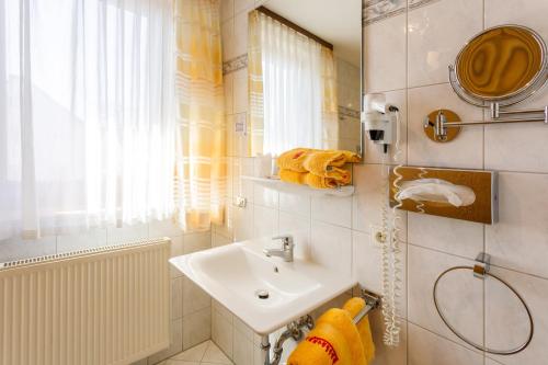 Hotel Spitzenpfeil的一间浴室