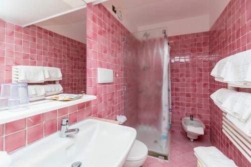 史波堤住宅酒店的一间浴室