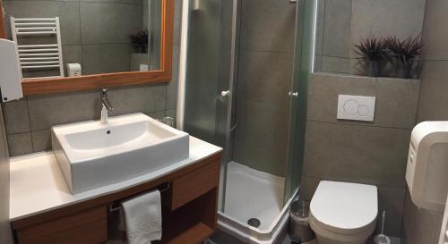 莱昂纳多酒店的一间浴室