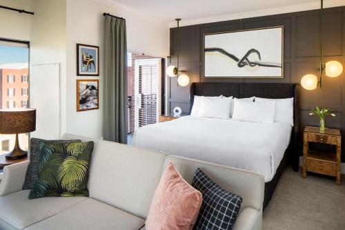 萨凡纳安达仕酒店 - 凯悦集团概念客房内的一张或多张床位