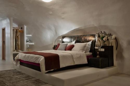 阿贝里斯卡纳瓦豪华套房酒店客房内的一张或多张床位