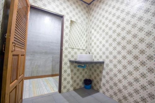考索棕榈景观度假酒店的一间浴室