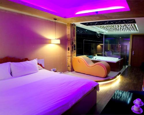 博尼塔大酒店客房内的一张或多张床位