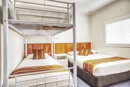 Selwyn Star Lodge客房内的一张或多张床位