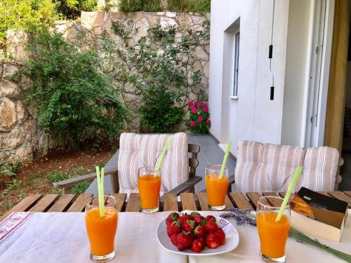 Villa Evita Apartments提供给客人的早餐选择