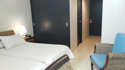 拉阿尔巴利祖拉酒店客房内的一张或多张床位