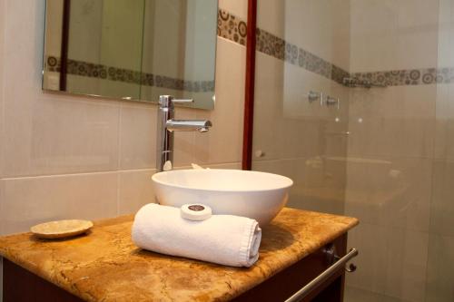 Casa de la iaia Hotel的一间浴室