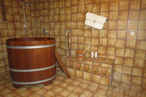 Gästehaus Peter Wiedemann的一间浴室