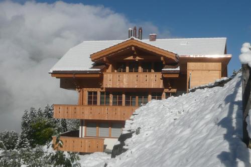 Holiday flat #1, Chalet Aberot, Wengen, Switzerland平面图