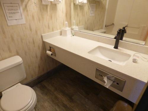 Moab Gateway Inn at Arches Nat'l Park的一间浴室