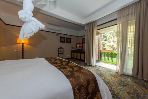 太阳鸟首都酒店客房内的一张或多张床位