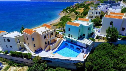 Sea Breeze Apartments Chios鸟瞰图