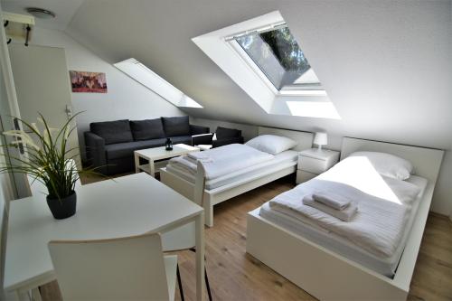 Exclusive Apartment Cologne客房内的一张或多张床位