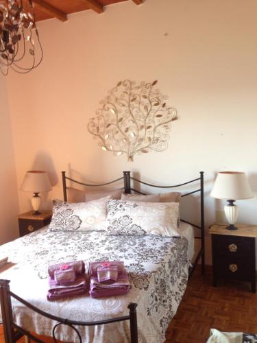 Dolcevita Chianti Apartments客房内的一张或多张床位