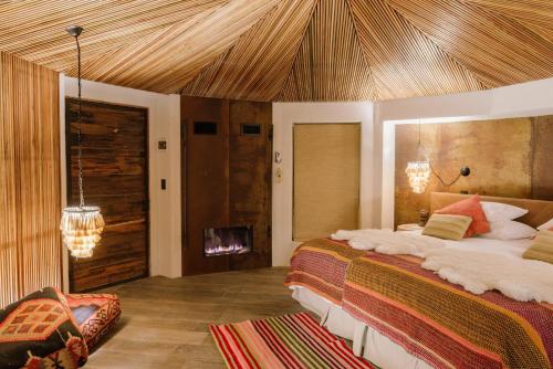 Hotel Desertica客房内的一张或多张床位