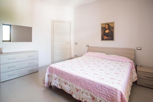 Casa Vacanza Dal Cavaliere客房内的一张或多张床位