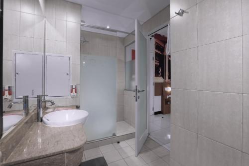 布拉加法福酒店的一间浴室