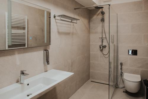 Aparthotel Centar Sarajevo的一间浴室