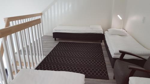 Kalajoen Aurinkoranta客房内的一张或多张床位