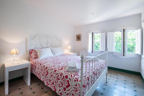 Apartament Can Mateu-Gran Terraza客房内的一张或多张床位