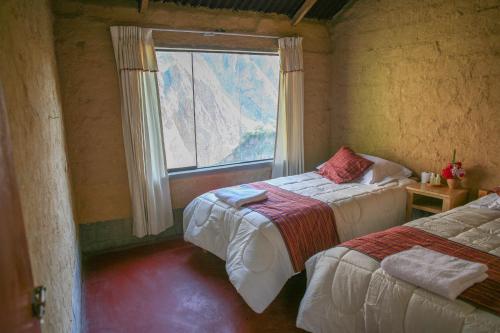 Colibri Lodge客房内的一张或多张床位