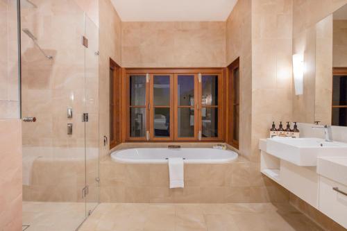 斯派瑟葡萄庄园酒店的一间浴室