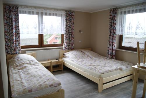 U Jasia - Agroturystyka客房内的一张或多张床位