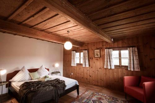 Landhaus Holzen客房内的一张或多张床位