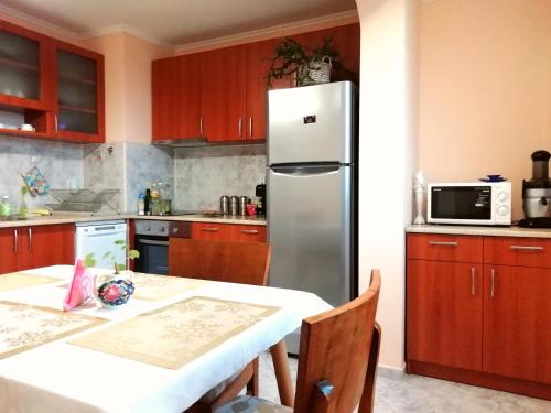Apartment Durvenitza的厨房或小厨房