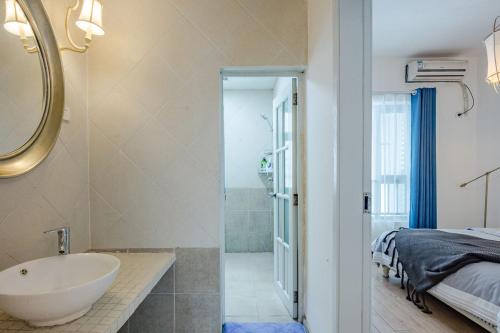 成都市青羊区西南财大·路客精品公寓·00154480的一间浴室