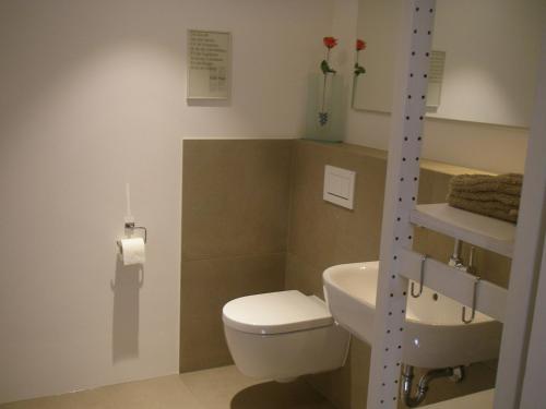 艾森纳赫Studio3的一间带卫生间和水槽的浴室