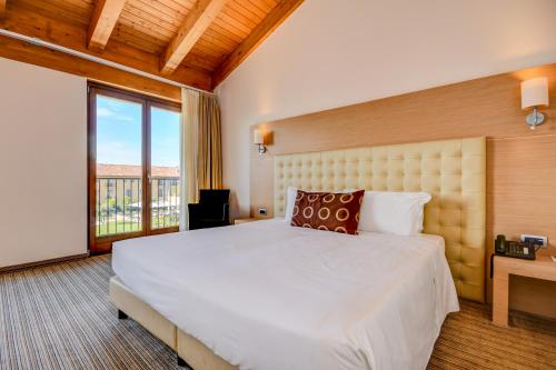 TH Lazise - Hotel Parchi Del Garda客房内的一张或多张床位