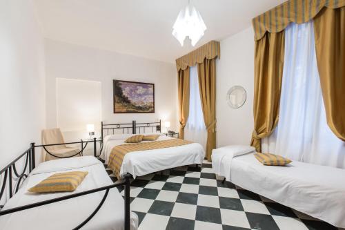 阿格里阿迪斯提酒店客房内的一张或多张床位